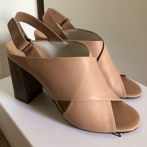 Vince Faine Leather Sandals